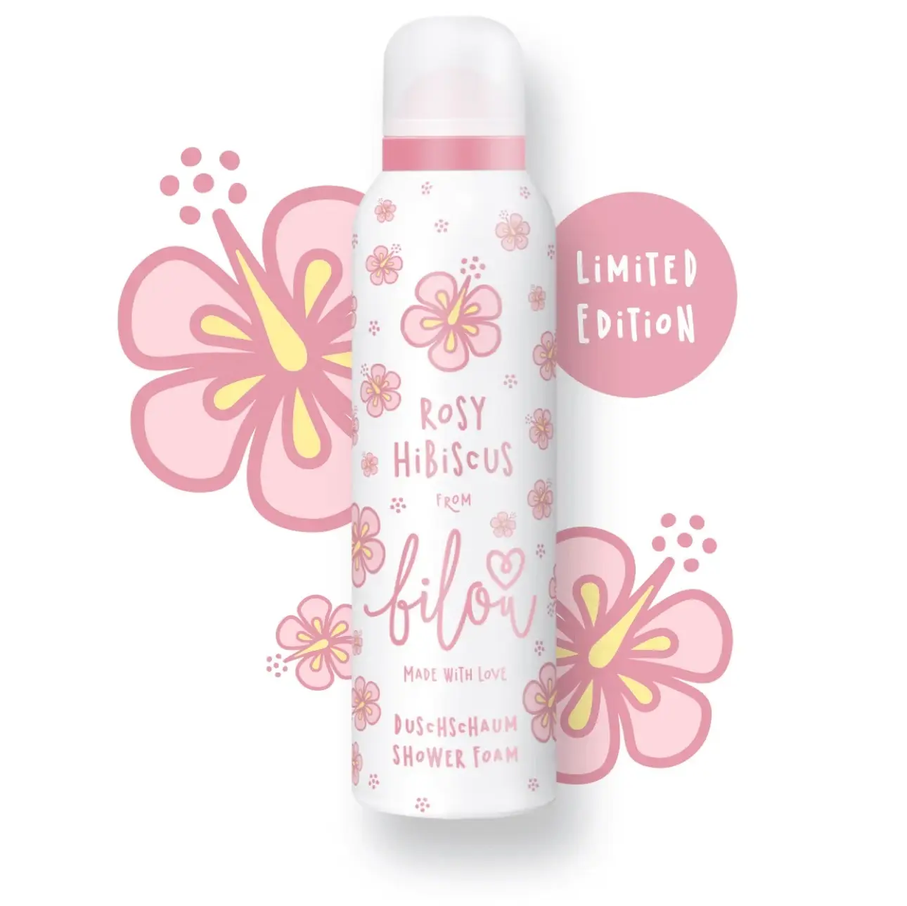 penka-dlia-dusha-bilou-rosy-hibiscus-200-ml-85237918386231