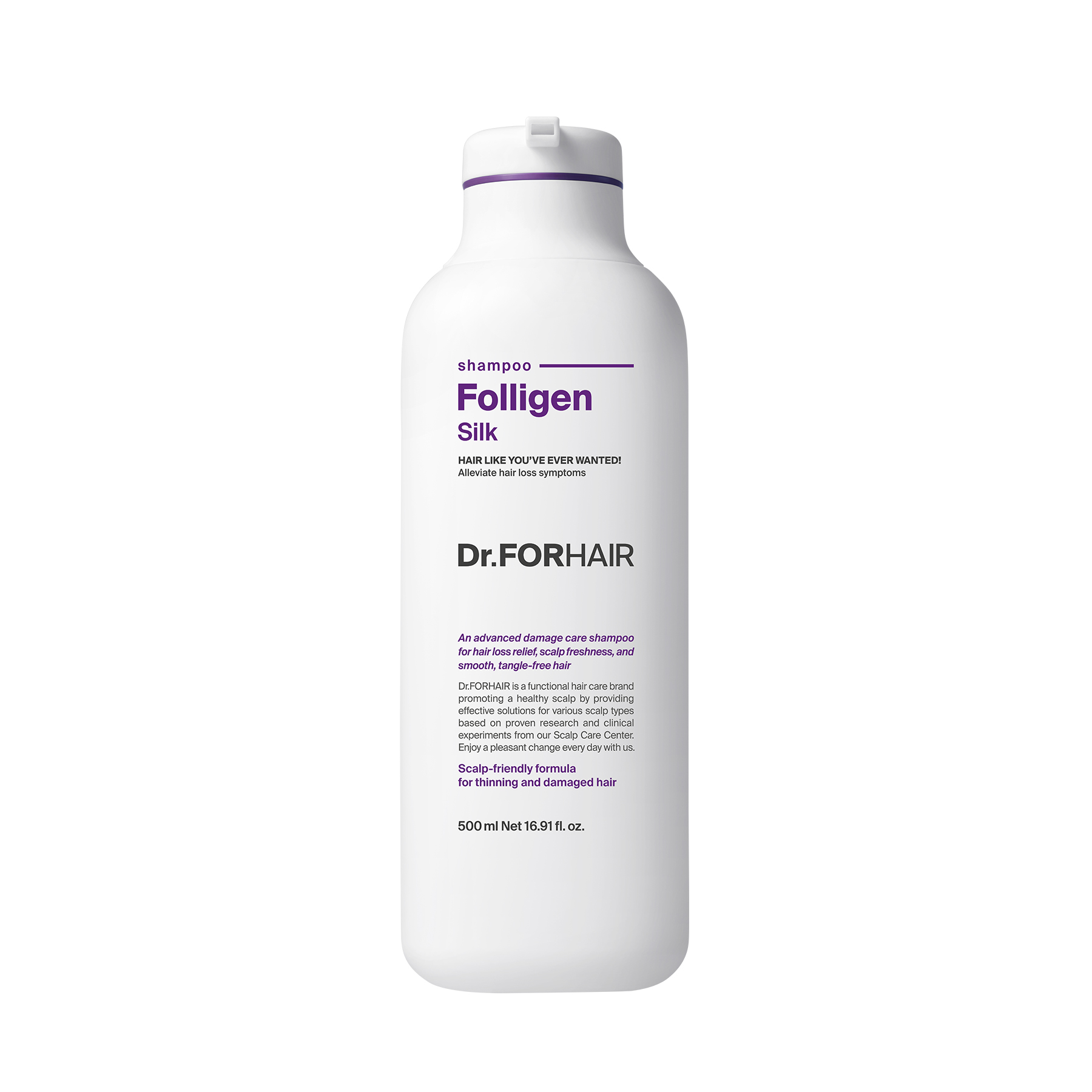 Dr.FORHAIR Folligen Silk Shampoo-500ml