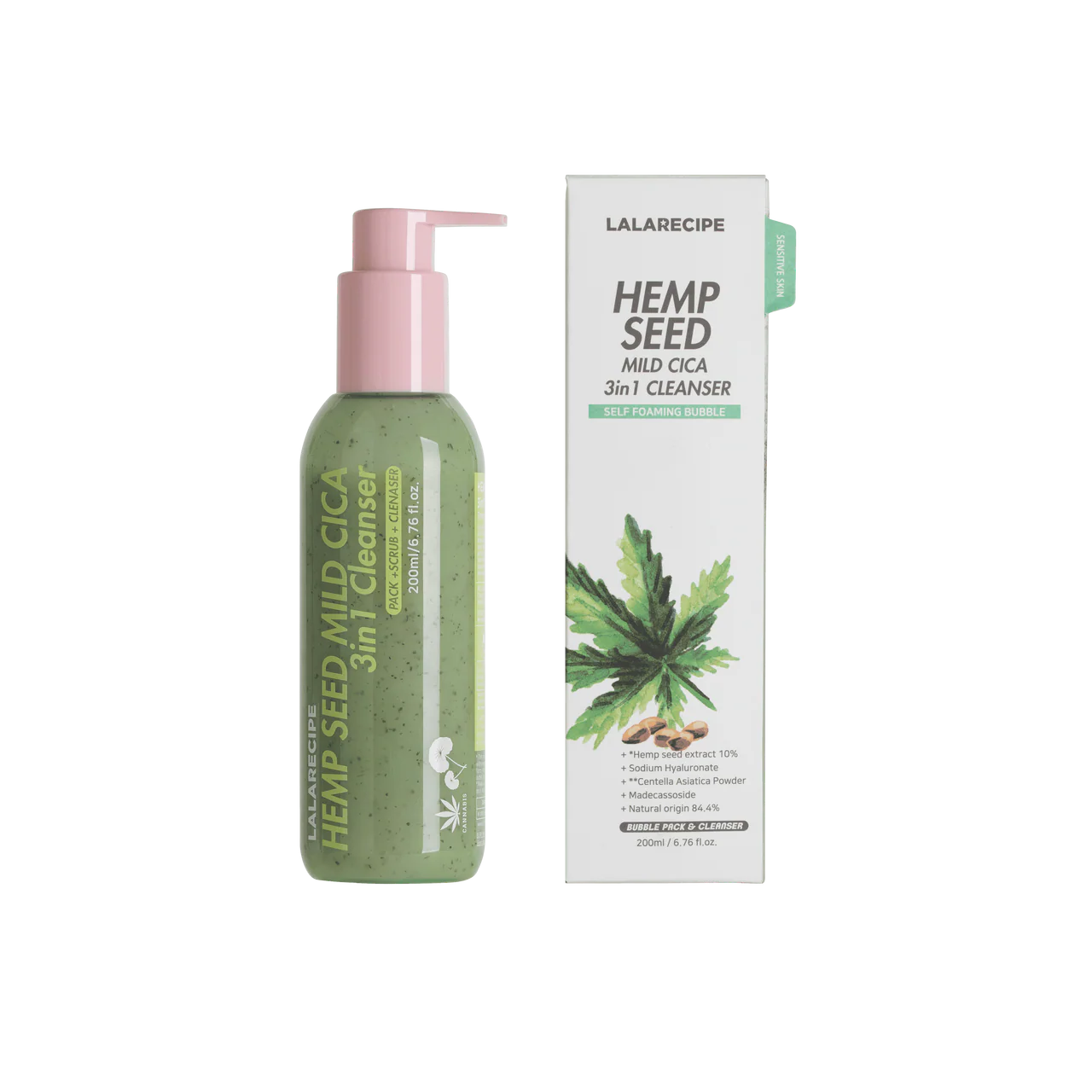 lalarecipe-hemp-seed-mild-cica-3in1-cleanser