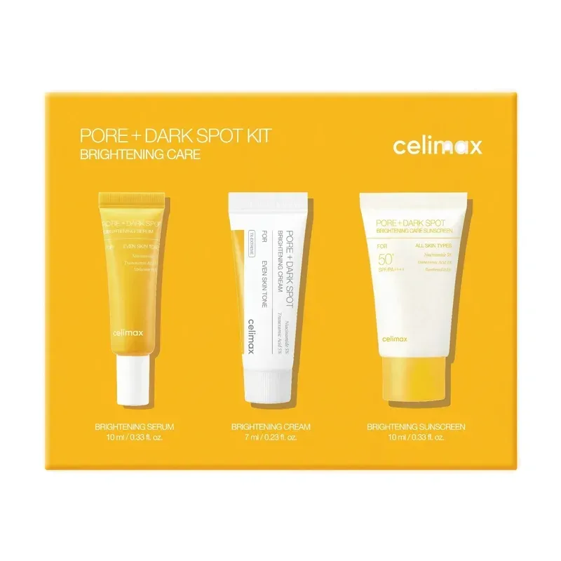 nabir-dlia-zvuzhennia-por-ta-osvitlennia-pihmentatsii-celimax-pore-dark-spot-brightening-kit-74605480759120