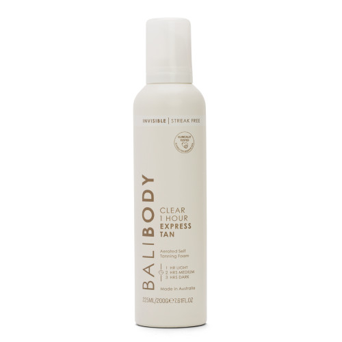 Bali Body Clear 1 Hour Express Self Tan – Прозора експрес автозасмага для тіла