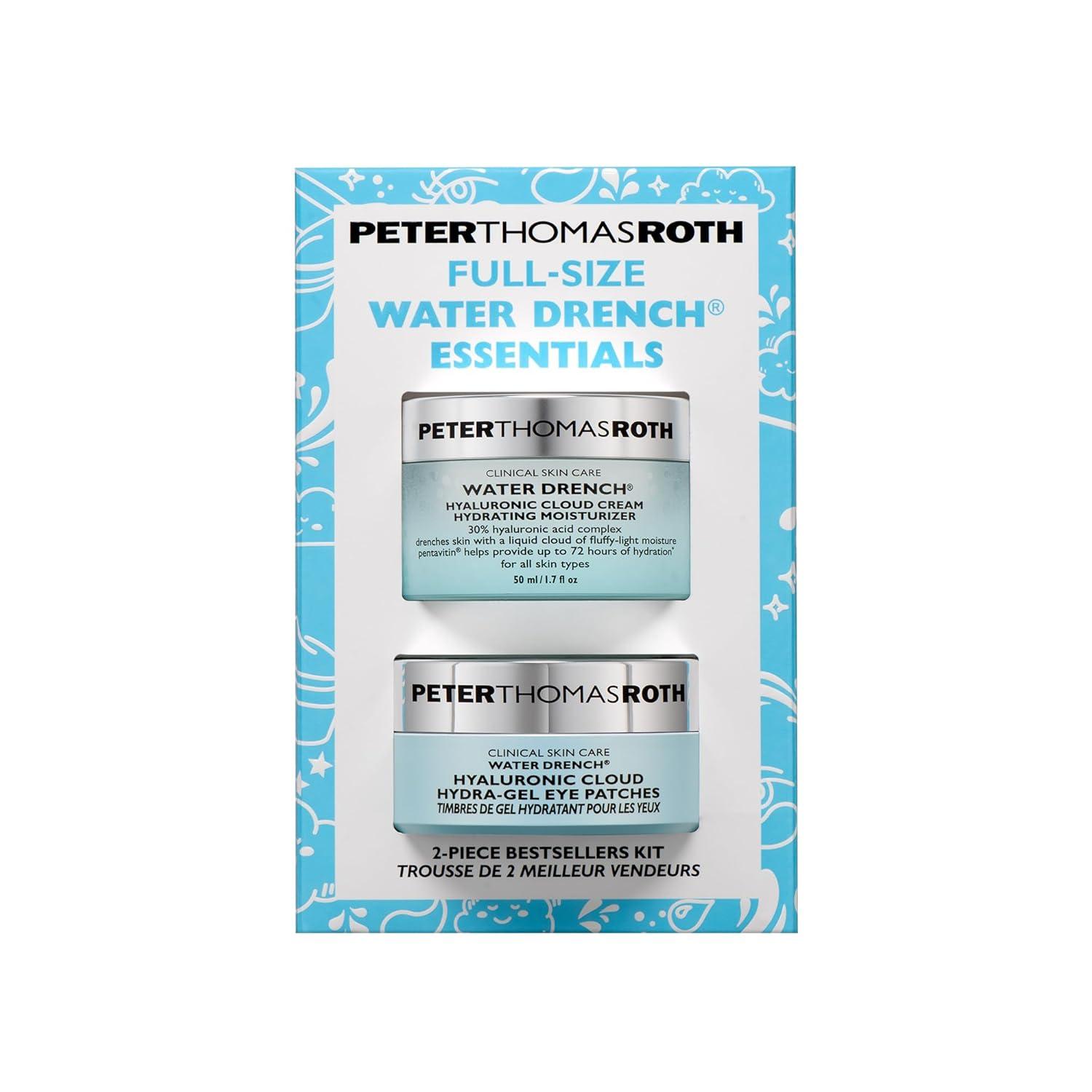 Peter-Thomas-Roth--FullSize-Water-Drench-Essentials-2Piece-Face-ampamp-Eye-Kit--Hyaluronic-Acid-Skincare-Set-Moisturizer-and-Eye-Masks-1926405-627