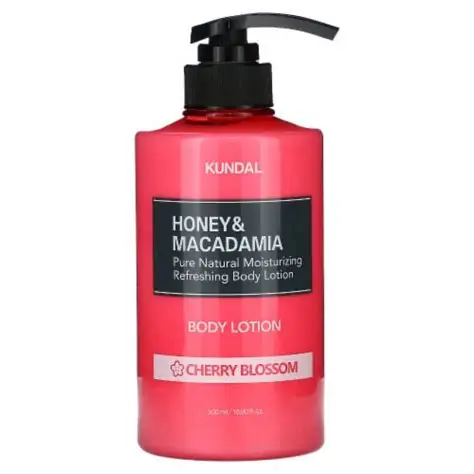 Парфумований лосьйон для тіла з медом і макадамією KUNDAL Honey & Macadamia Body Lotion 500 мл